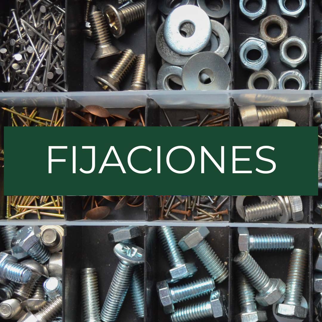 tornillos, pernos, clavos y fijaciones